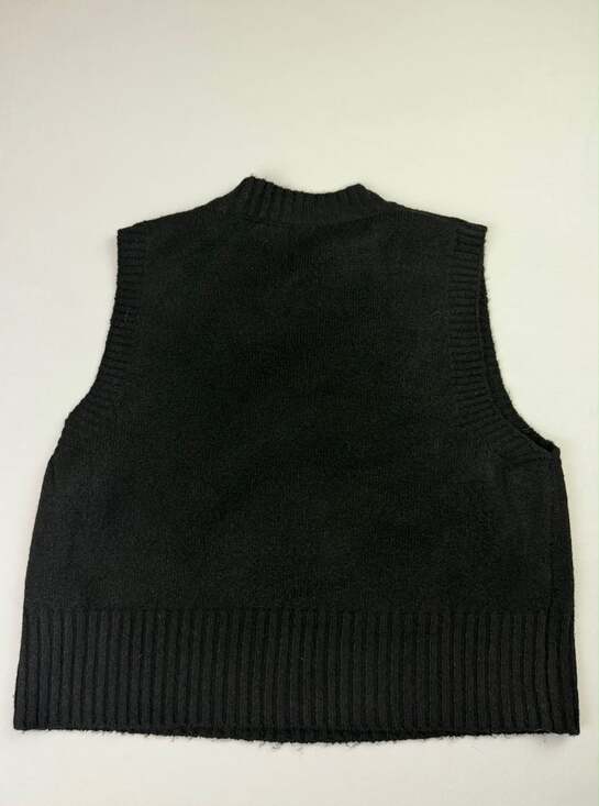 Commense Crew Neck Strawberry Knit Sweater Vest - Picture 2 of 10